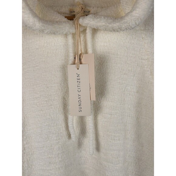 Sunday Citizen Blanket Hoodie White One Size NWT - Picture 4 of 10